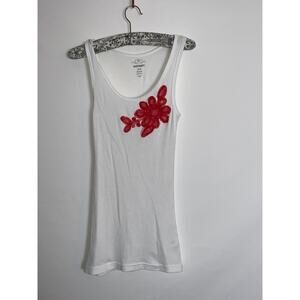 Old Navy‎ Tank with Flower Embellishment - Size S